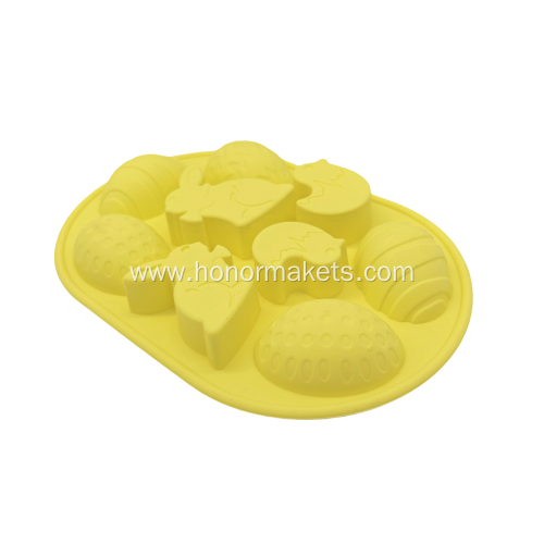 Easter Rabbit Bunny Egg Silicone Molds